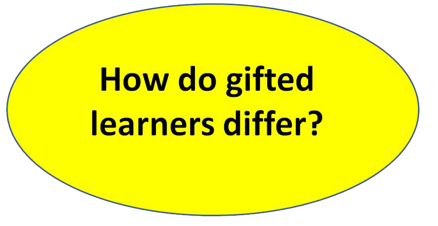 How do gifted learners differ?